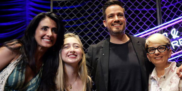 Fotografía en el set de divas & desastres